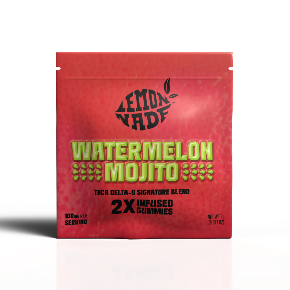 LemonNade - THCA Delta 9 Blend Gummies Bag - Watermelon Mojito